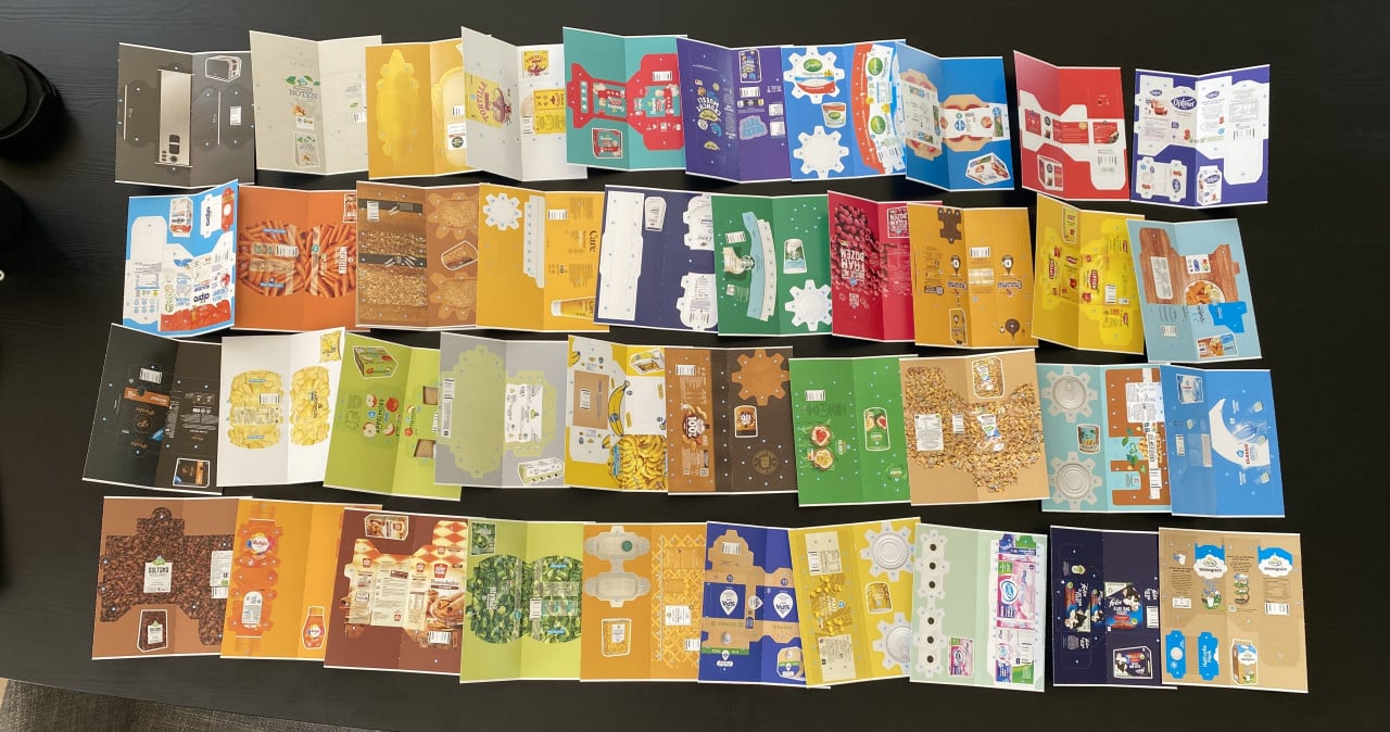 AH mini winkeltje COMPLEET SET boodschappen kaartjes mini’s