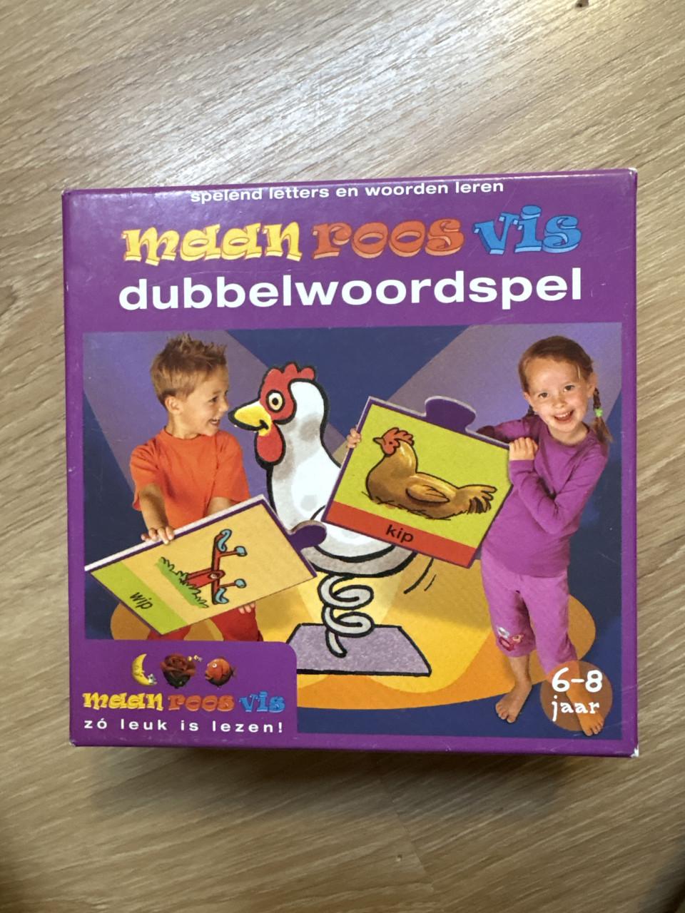 Dubbelwoordspel 6-8 jaar