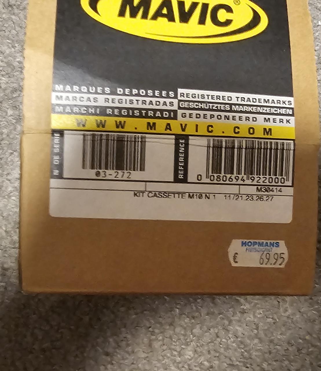 Mavic racefiest cassette