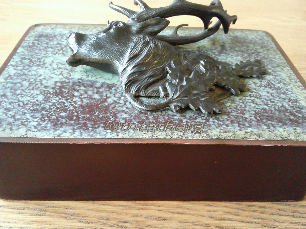 JAGERSDOOSJE MET BURLEND HERT,JAREN '30