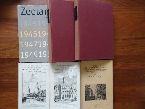 6 Boeken over de Zeeuwse geschiedenis.