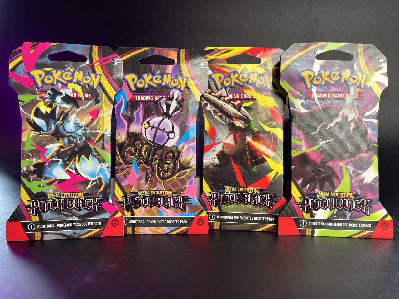 Pokemon Pitch Black Sleeved booster art set