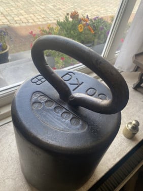 Oud gewicht 50 kg
