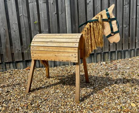 Leuk houten paard