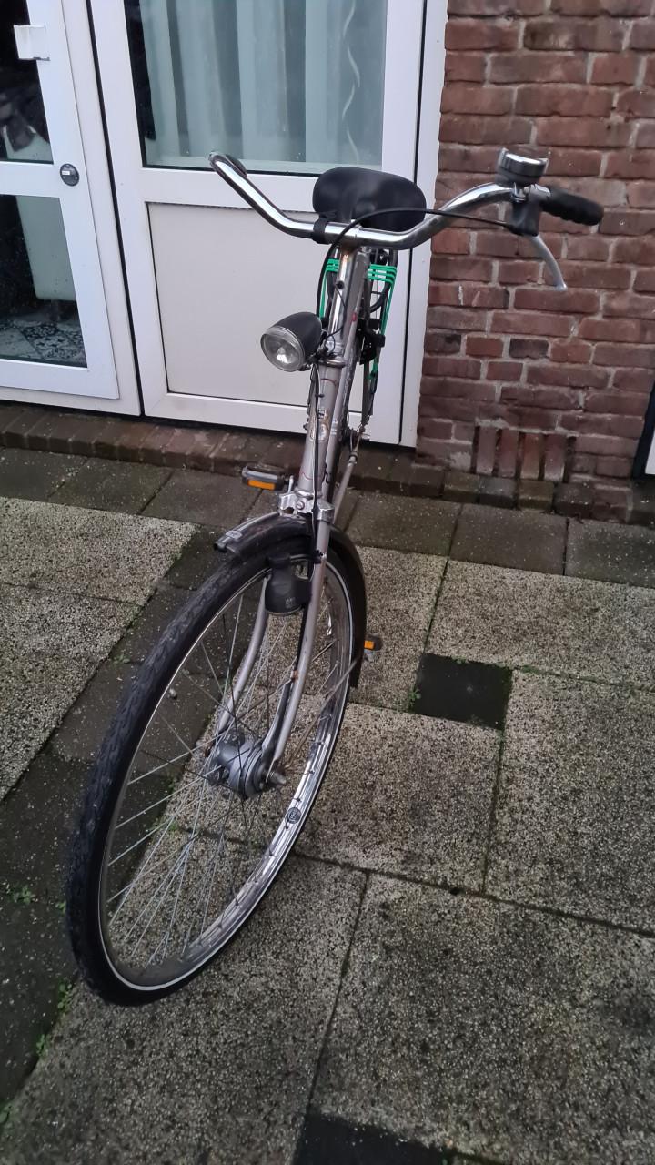 Goed werkend heren fiets UNION-28 inch-met traprem-fr.maat 60cm