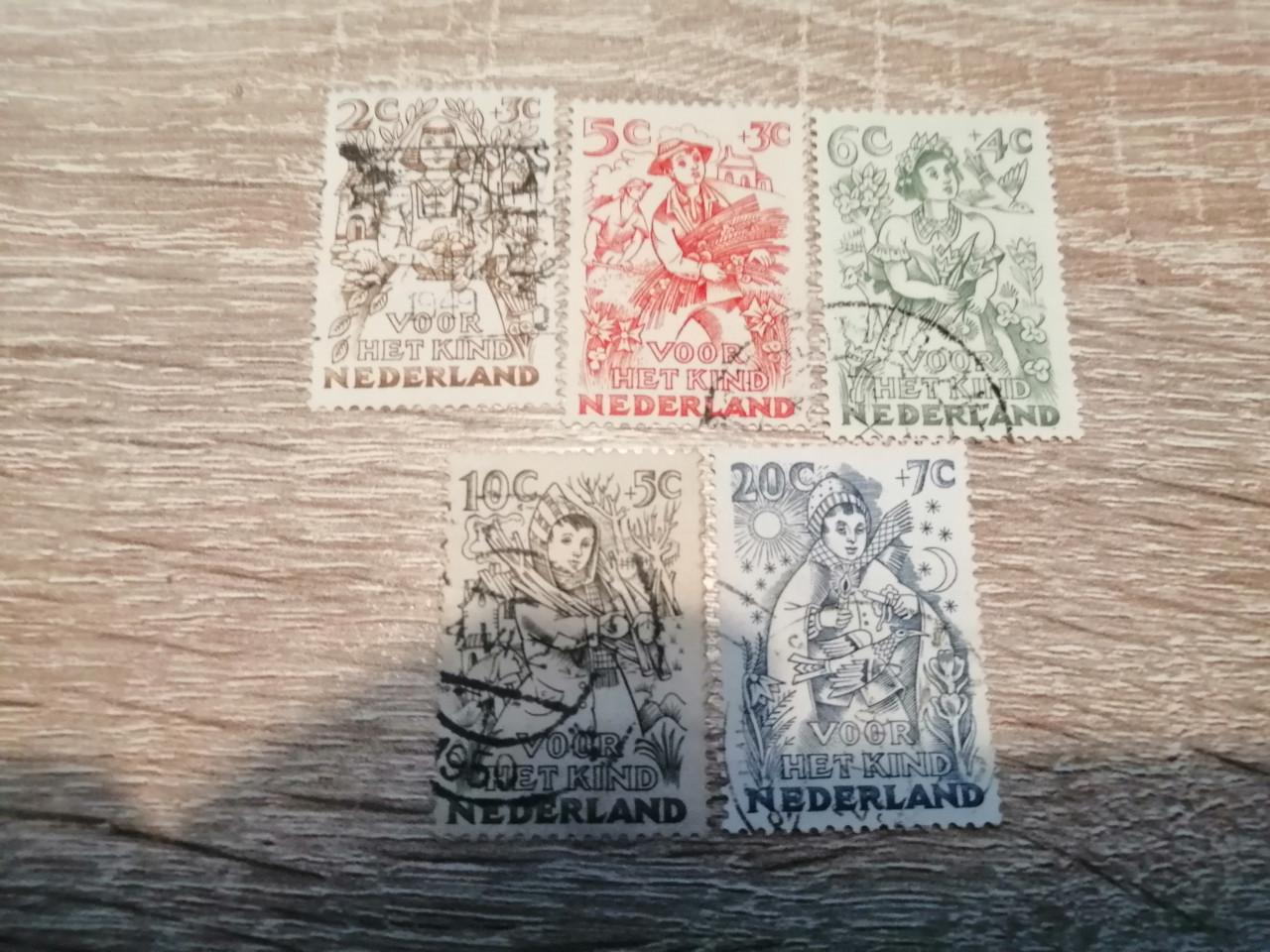 Nld postzegels 544/48