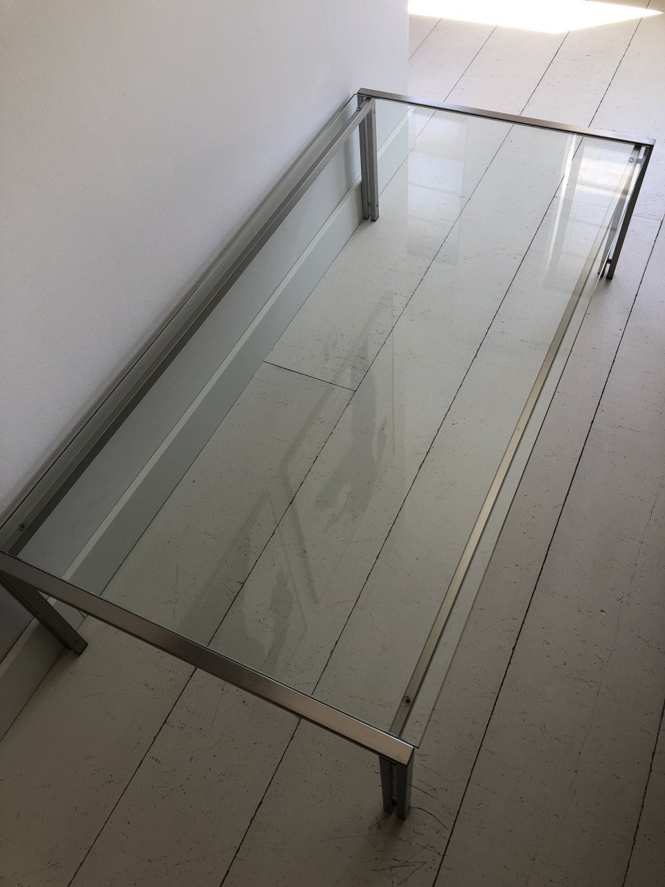 Glazen salontafel