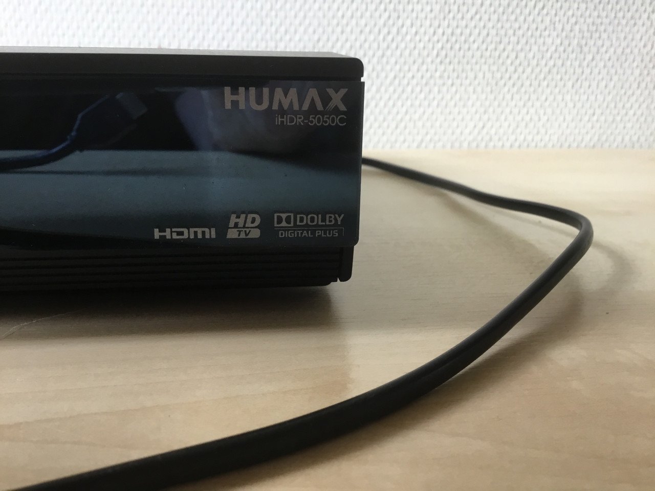 Humax 5050 om programma’s van de tv op te nemen