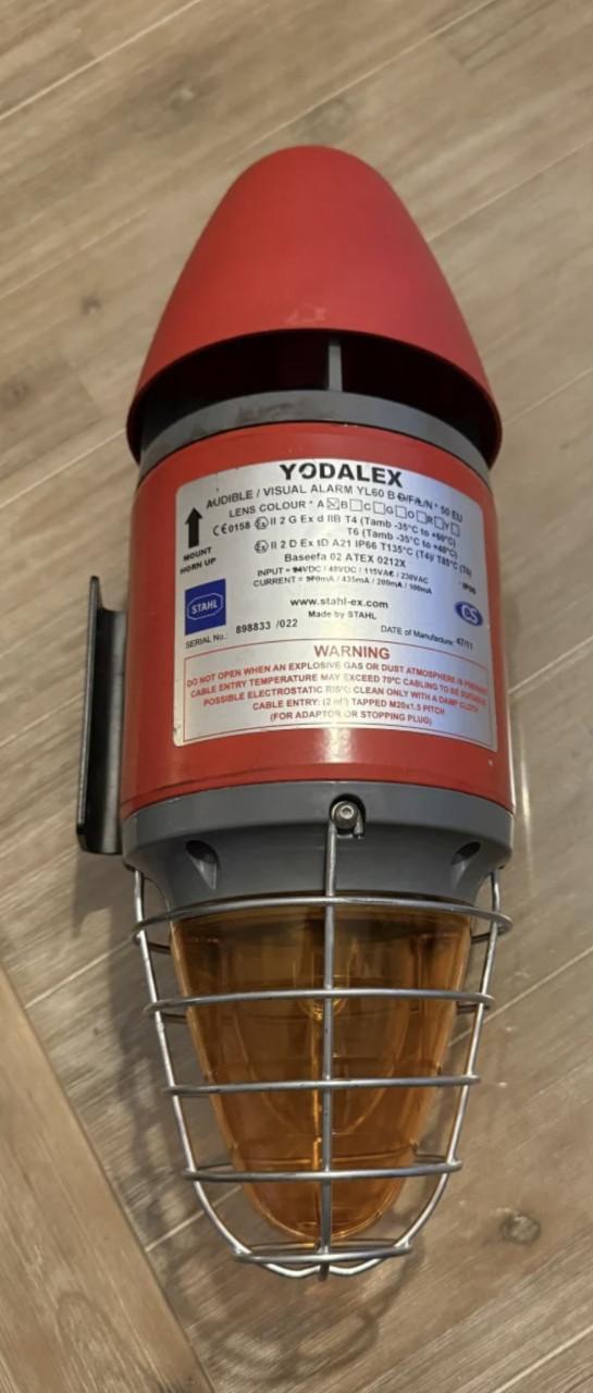 Industriële Yodalex alarm