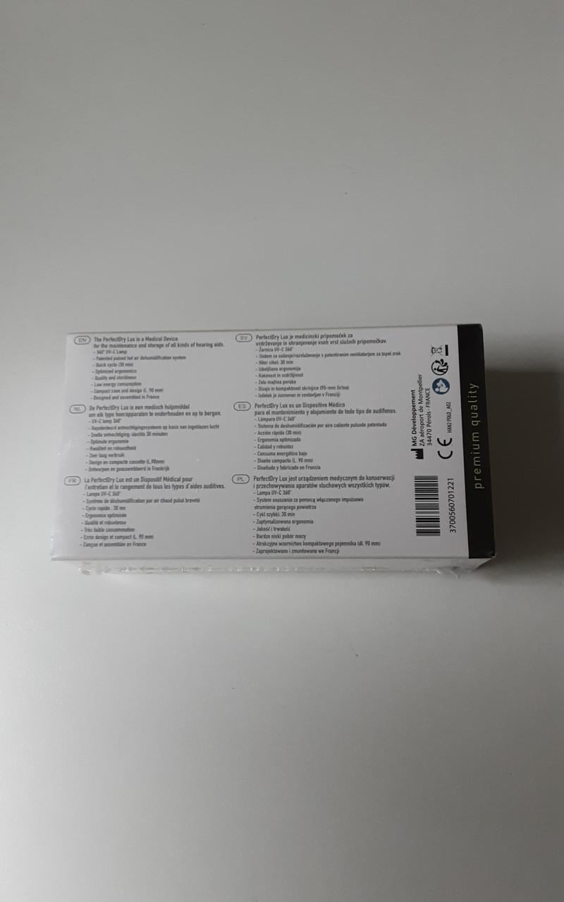Sterilisator voor gehoorapparaat