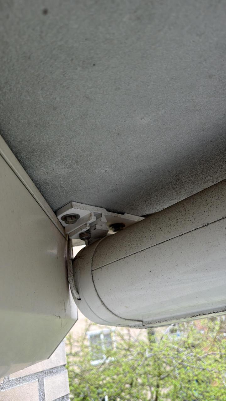 Elektrisch zonnescherm van Sunmaster wit