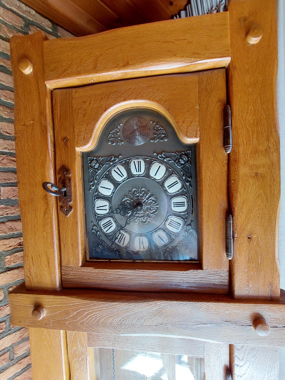 Staande Eiken klok 'Big Ben'