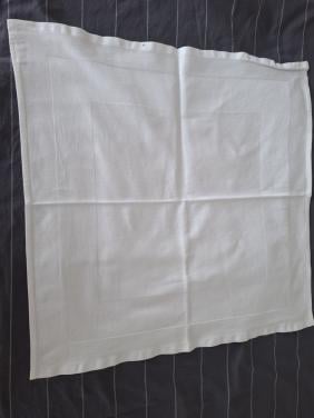 5 servetten met ingeweven zwaan 50 x 50 cm