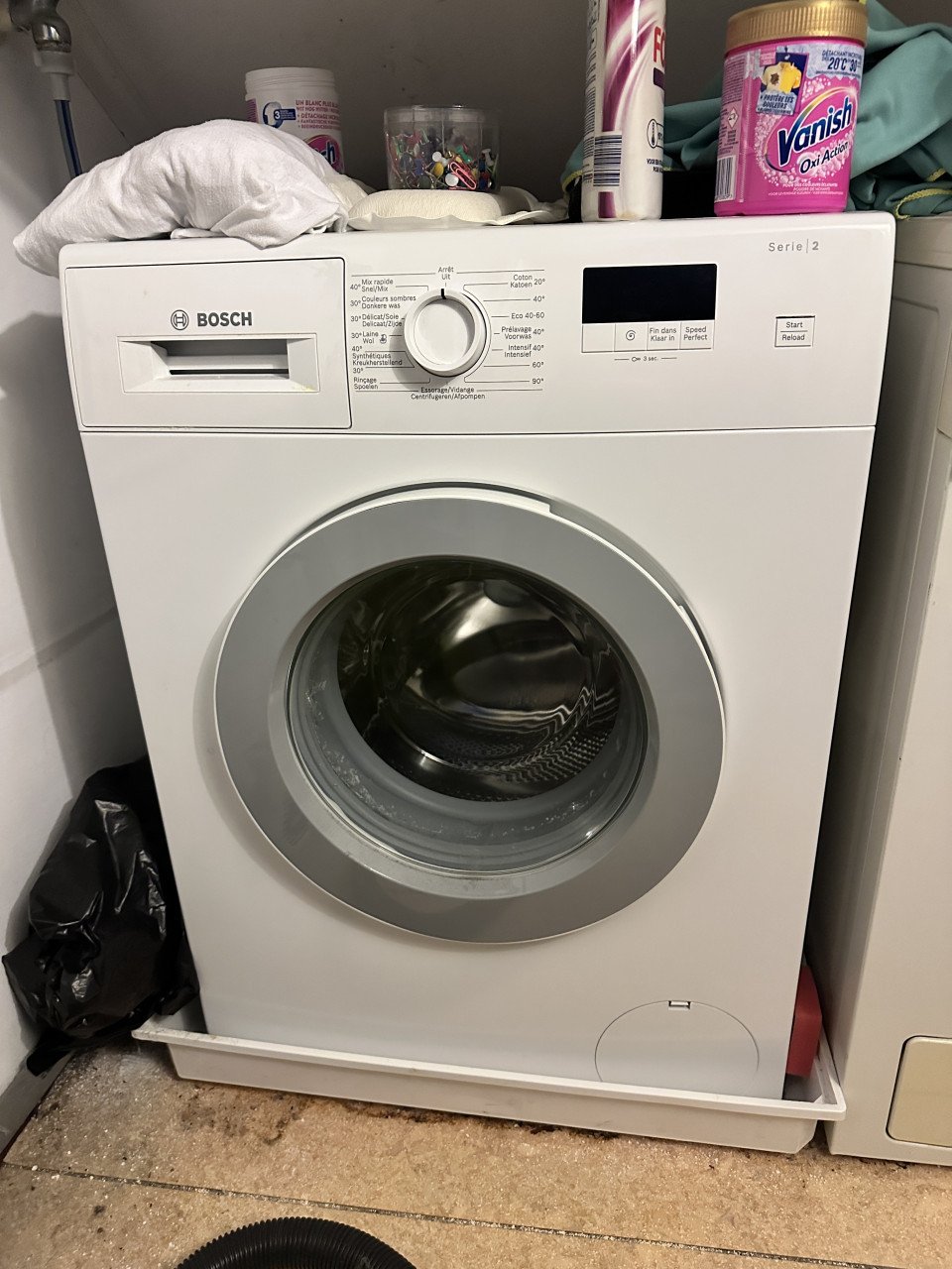 Wasmachine en droger, zelf weghalen
