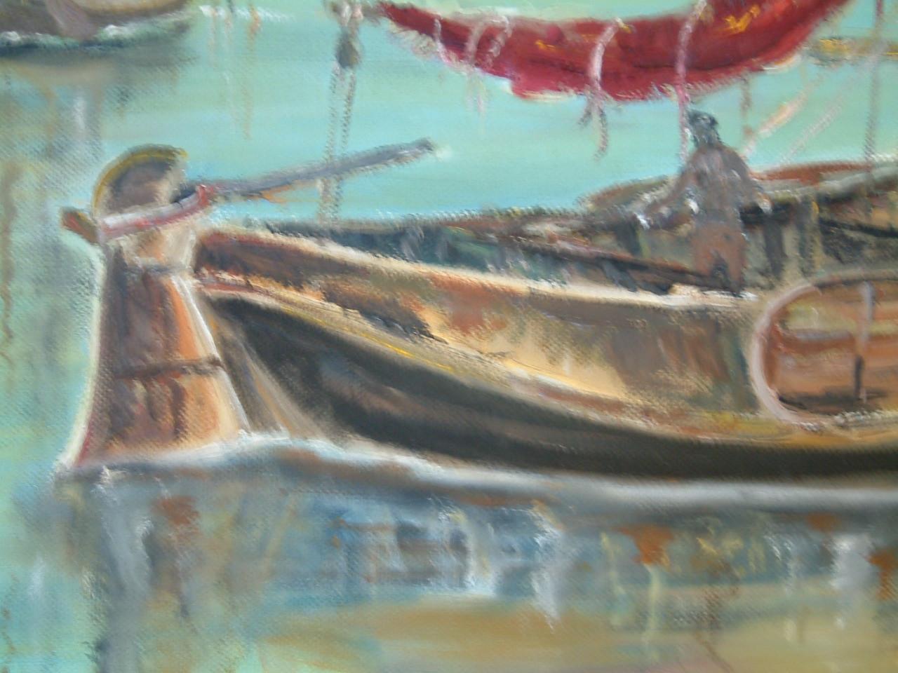 Veere  olie verf  div schilderijen