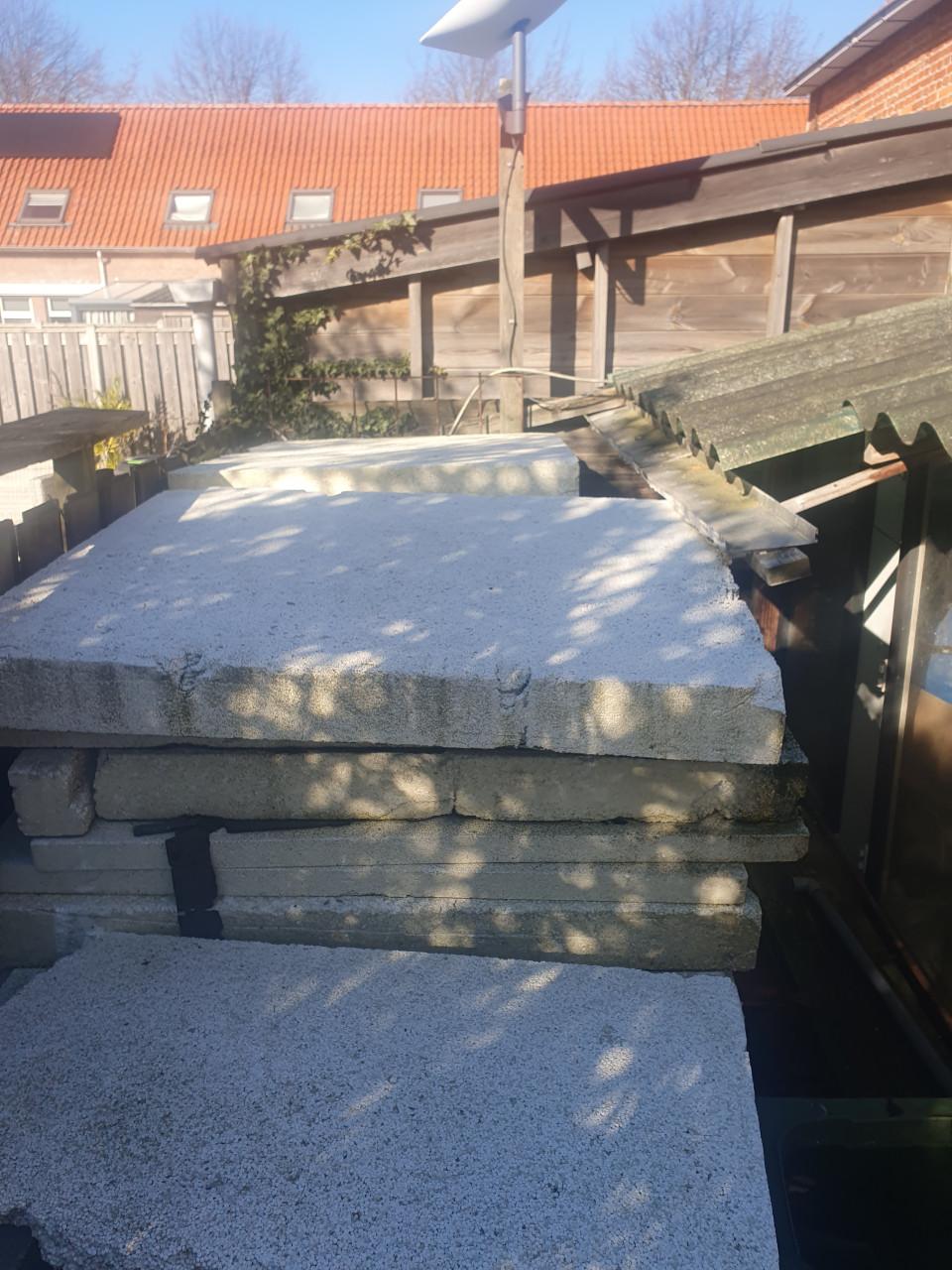 Tempex platen t.b.v. vloerisolatie