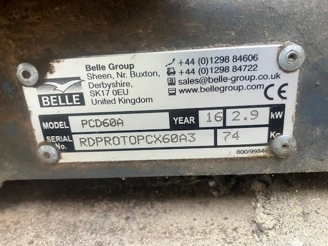 Trilplaat Belle Altrad PCD60A