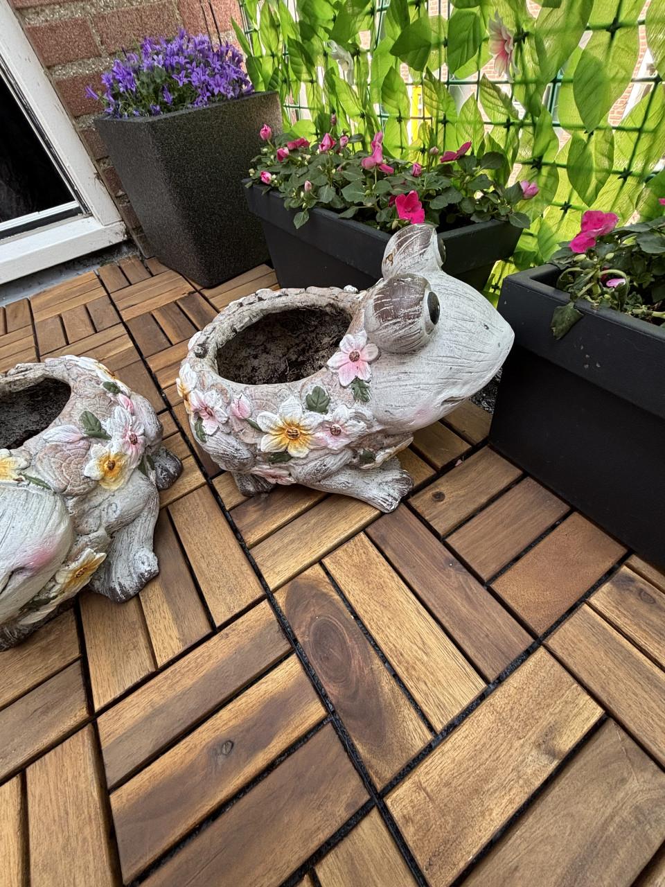 2 bloempotten