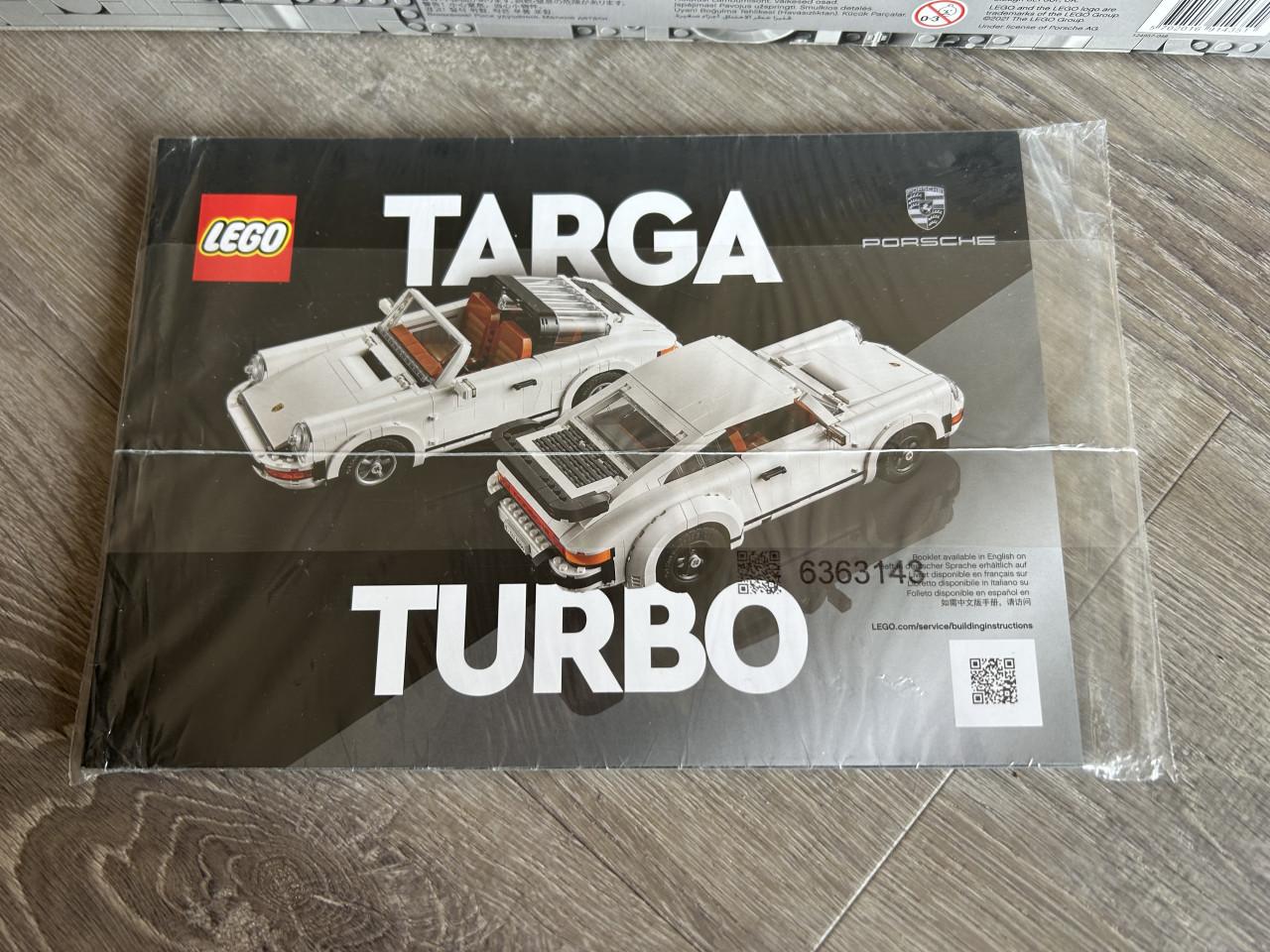 Lego Set - 10295 - Icons – Porsche 911 Targa/Turbo
