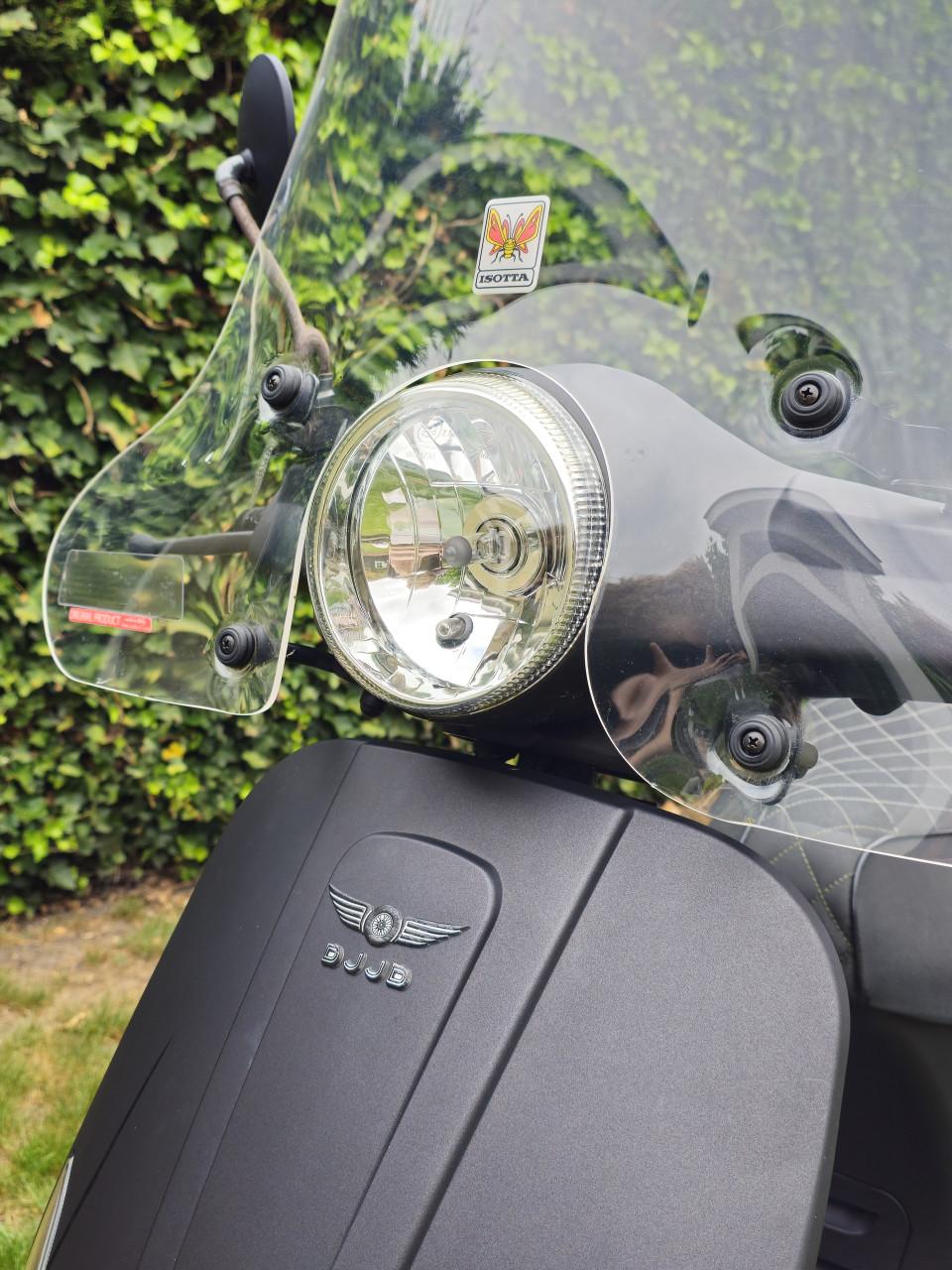 Djjd Cashmere scooter matzwart