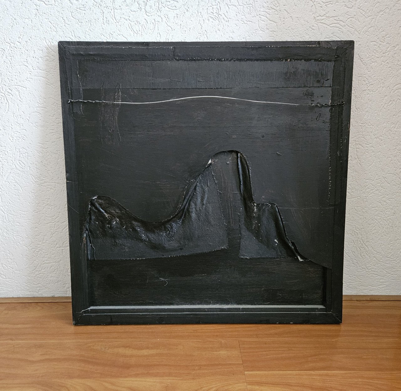 Kunstwerk 65x65 cm.