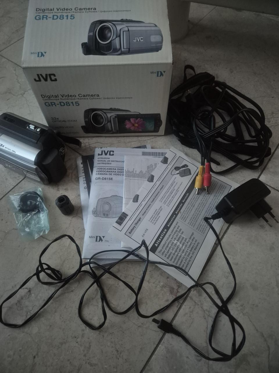 JVC Digital Video Camera GR-D815