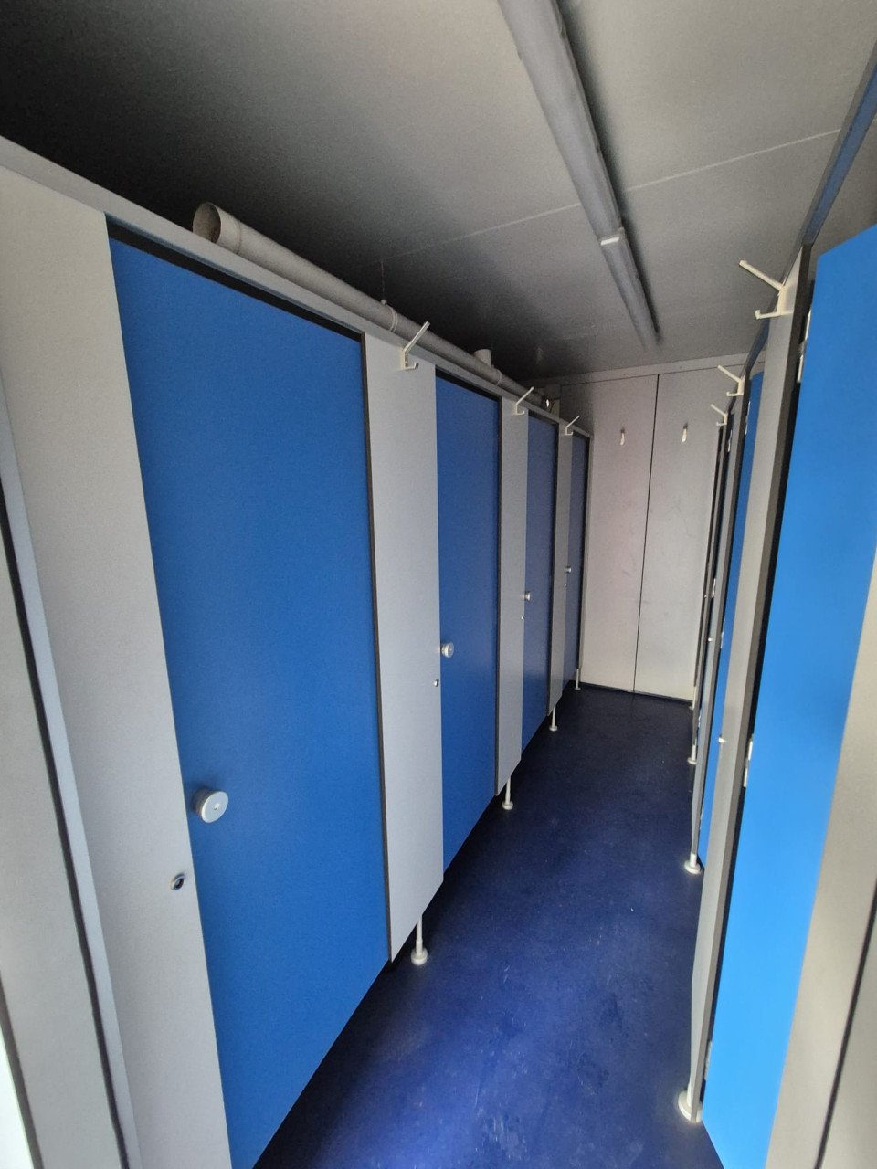 6x3m doucheunit / tijdelijke douchevoorziening /sanitairunit