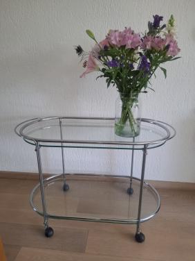 Galotti & Radice Riki T52 design bijzettafel/serveerwagen