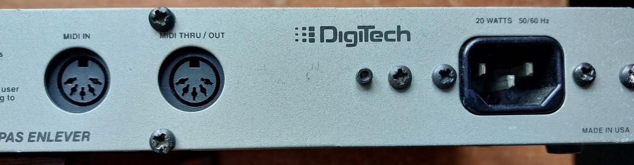Digitech Digital Signal Processor 128 DSP+ Multi-Simultaneous Effects Proce