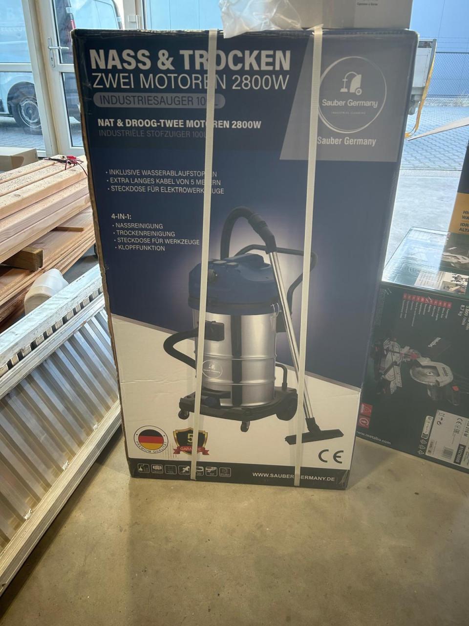 Sauber Germany 4 in 1 nat en droogzuiger