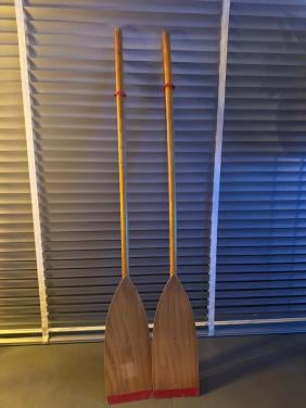 Houten peddels