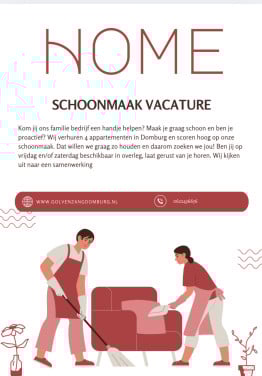 Schoonmaak hulp