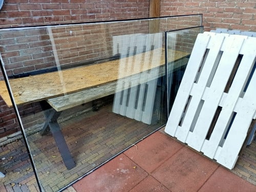 Dubbel glas hxb 134cm x 234cm (gratis af te halen)