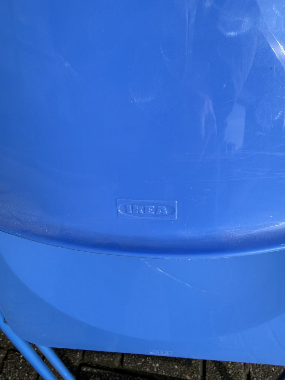 IKEA Ted klapstoel BLAUW Niels Gammelgaard IKEA