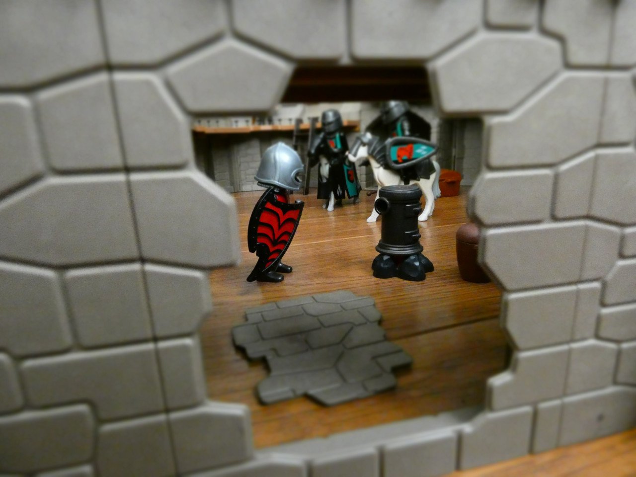 Playmobil kasteel leeuwenridders