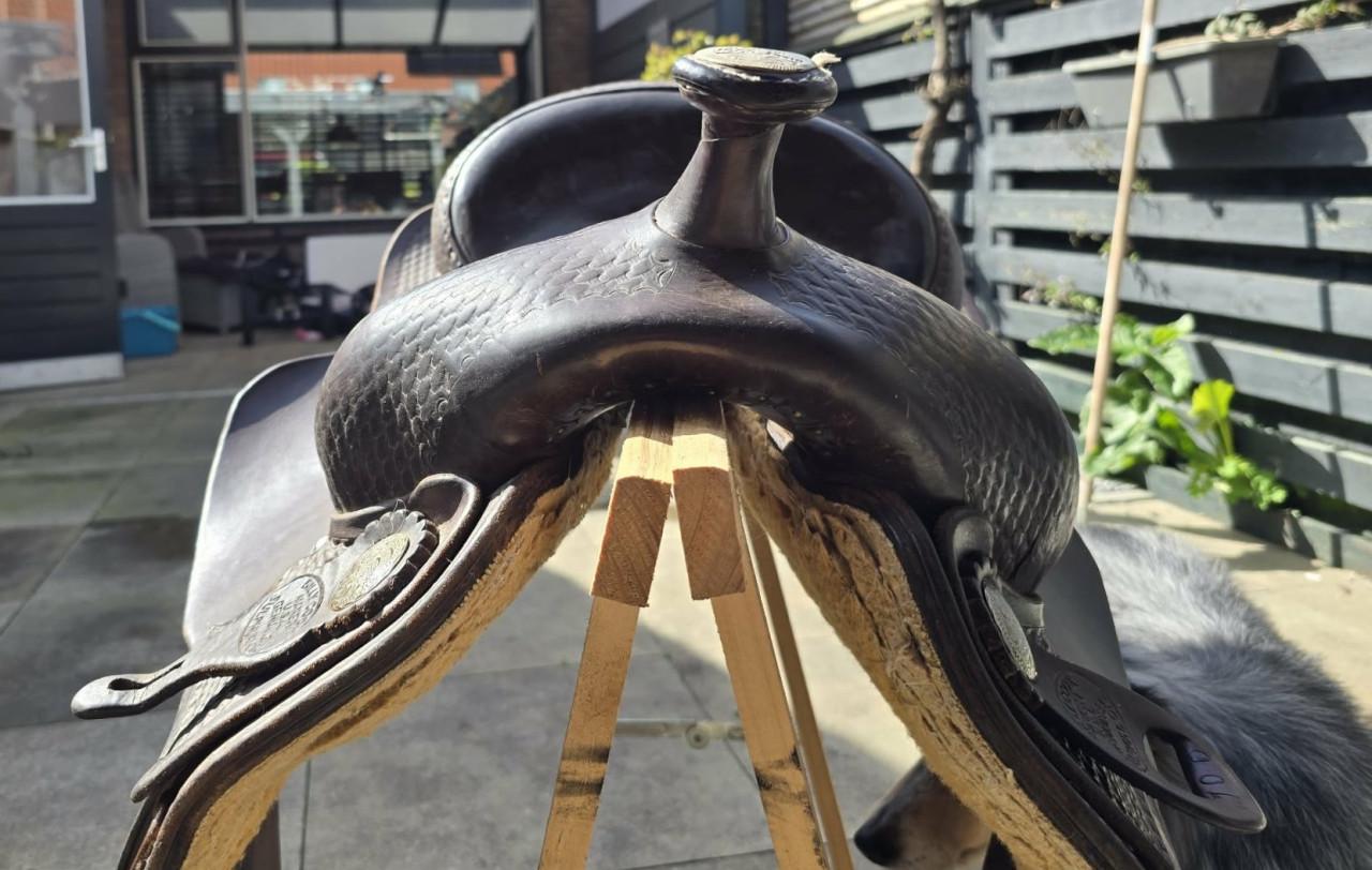 Billy Cook westernzadel (origineel maker Sulphur OK)