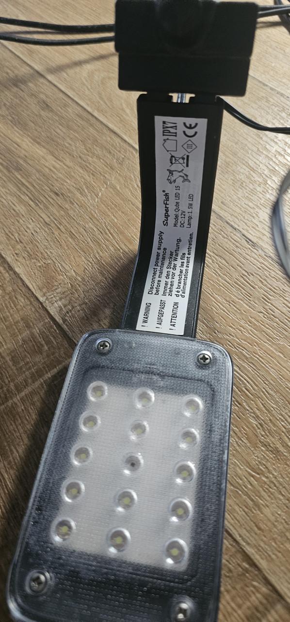 Aquariumled lampje
