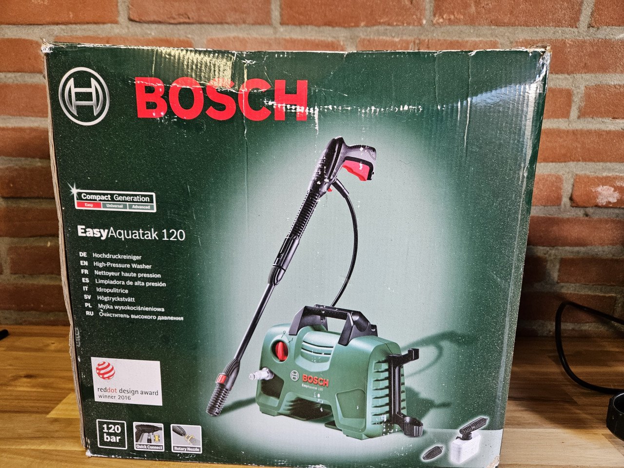 Bosch easy aquatack 120 hogedrukreiniger