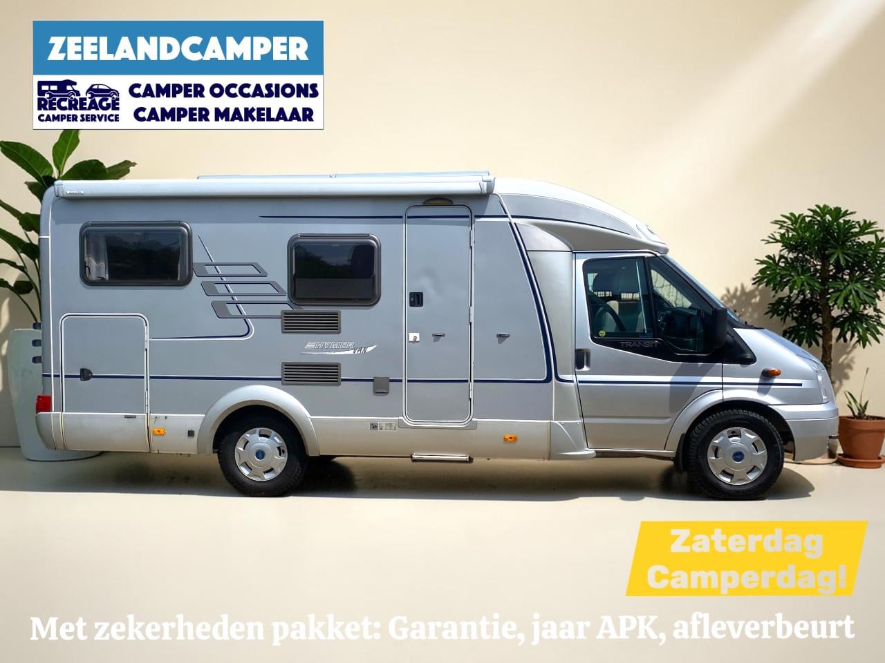 Hymer Van HV562 half-integraal met lengtebedden