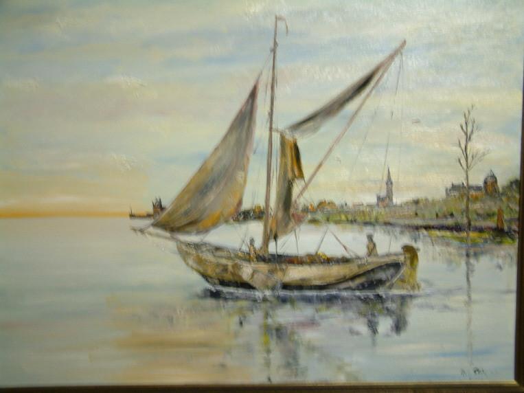 Schilderijen Jac caljouw  Arnemuiden