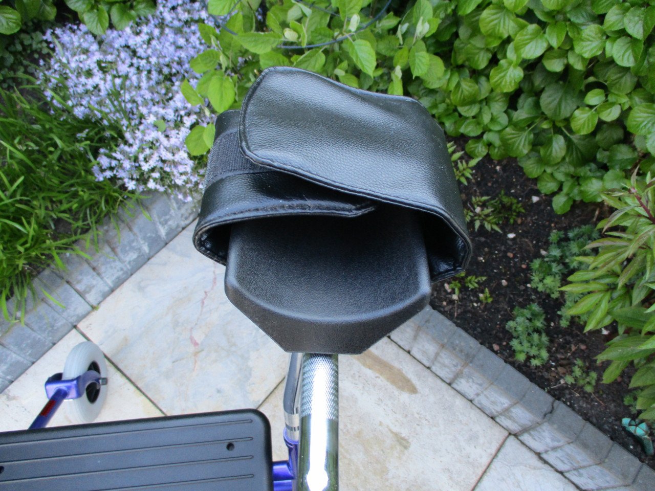 Zgan Provo rollator met onderarmschalen geheel naar wens instelbaar