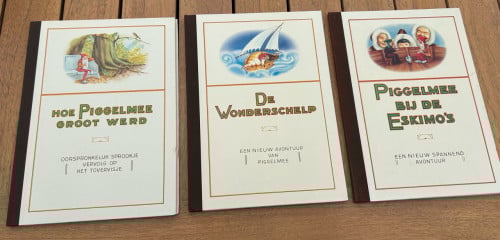 3 PIGGELMEEBOEKJES