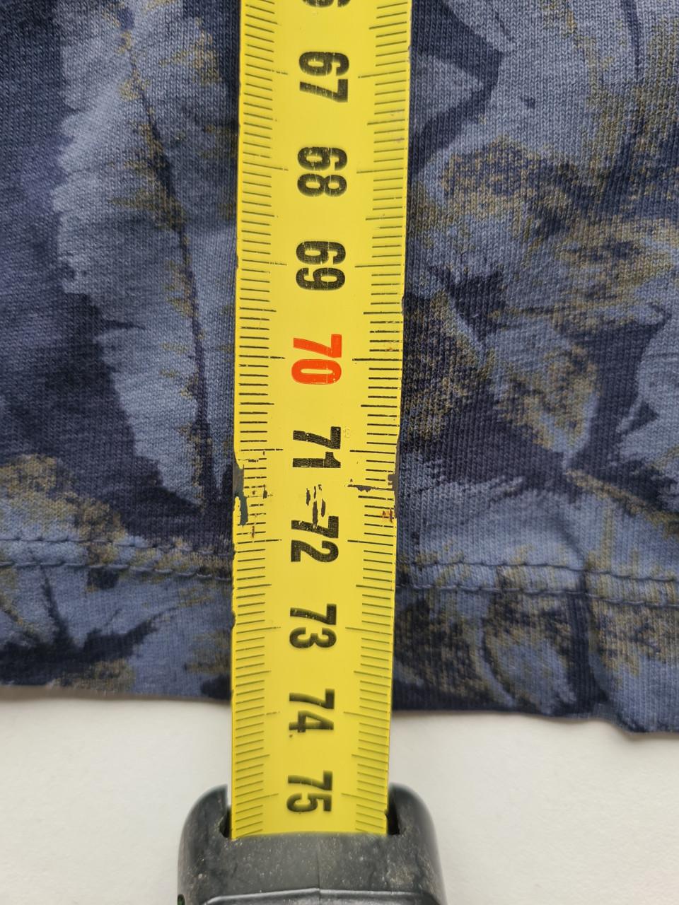 WE donker blauw / blauw print Tshirt Maat XXL