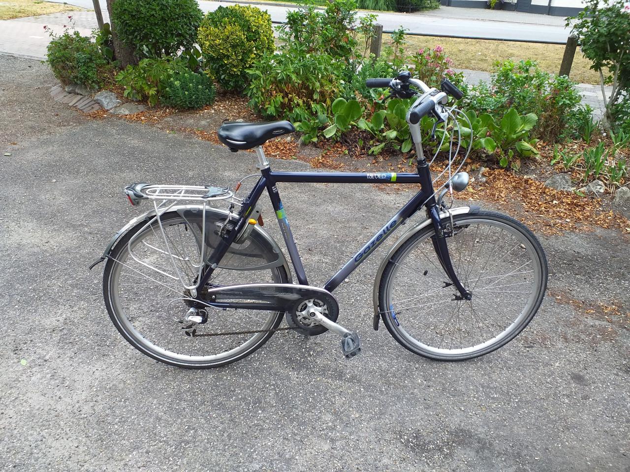 """"GAZELLE HERENFIETS framemaat 61 cm // media Track en Trail""""