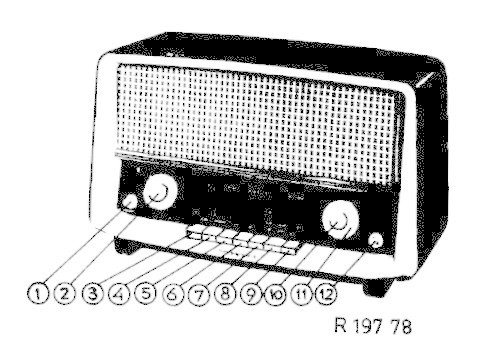 Philips b3d03a antieke buizen radio compleet onbeschadigd