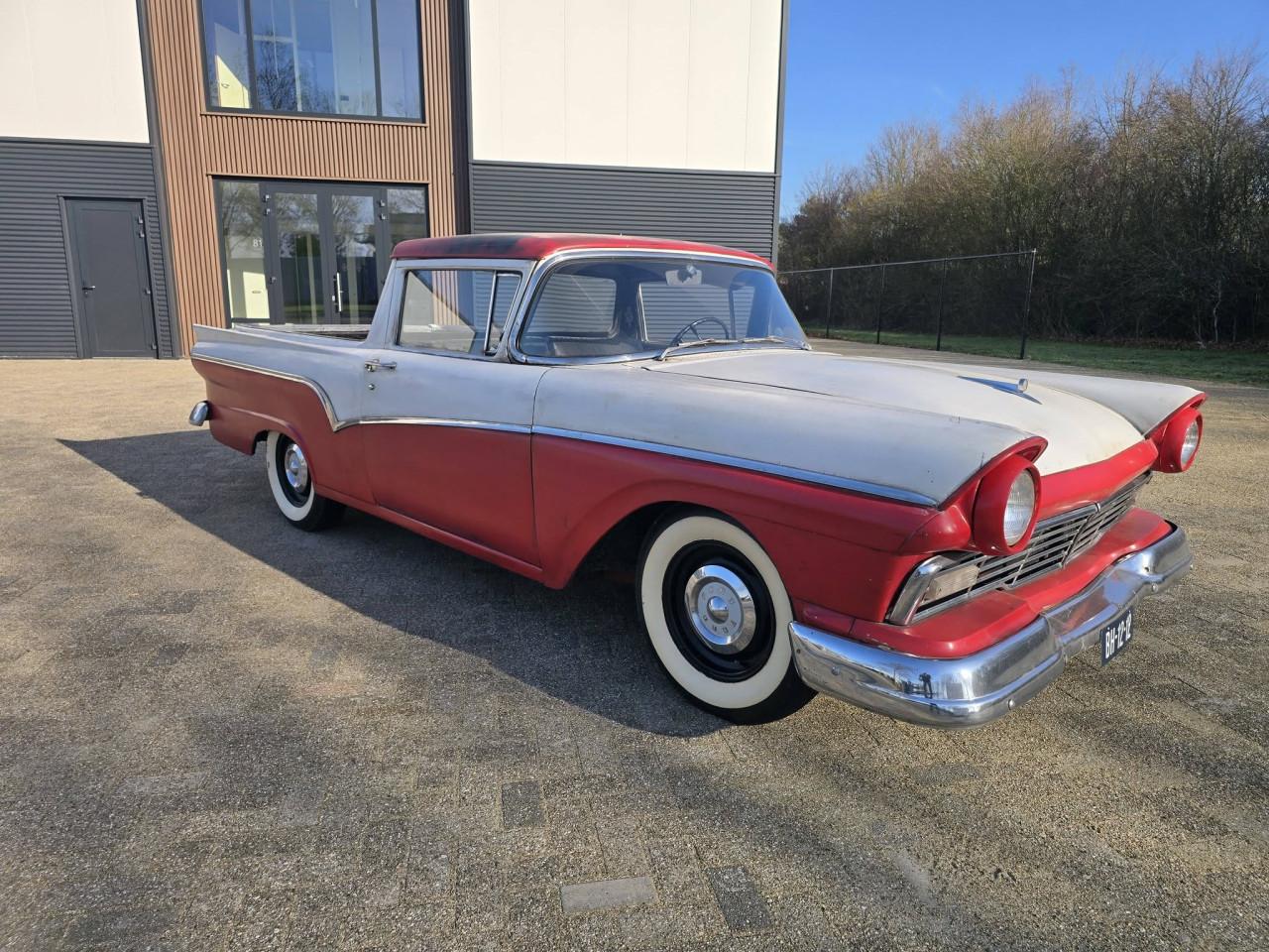 🇺🇸 Ford Ranchero 1957 – 5.0 V8 Automaat inruil mogelijk