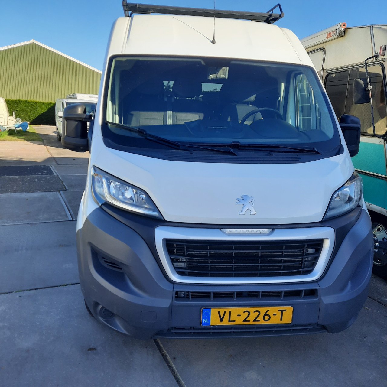 Peugeot Boxer camper kenteken