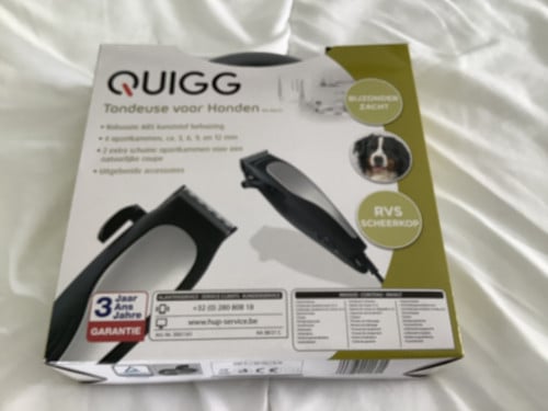 Tondeuse voor hond en kat