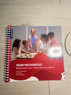 Toolbox Praktijkonderzoek Werkvormen voor praktijkonderzoek mét kinderen!