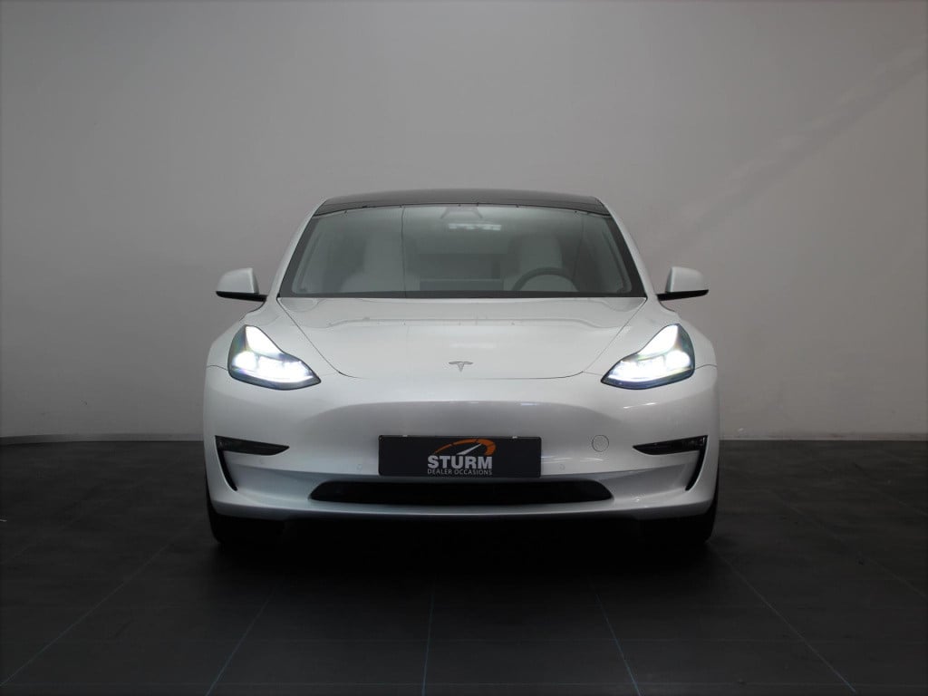 Tesla Model 3 long range 75 kwh | dual motor | panoramadak | vol-leder wit 